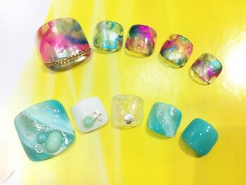 ハイブネイル(Hive nail)/FOOT☆アートコース♪新作多数◎