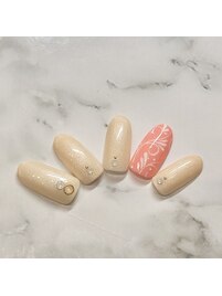 アラベスクネイル6980円