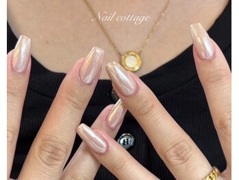 ネイルコテージ 新宿南口店(Nail cottage)の写真/手元からオシャレに♪1番人気【ジェルケア★選べるパラジェル＋付替オフ＋丁寧な甘皮ケアコース¥8800】