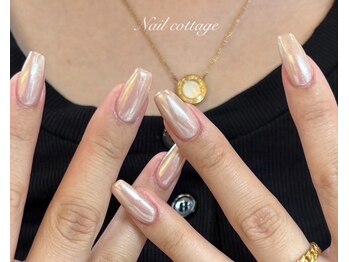 ネイルコテージ 新宿南口店(Nail cottage)の写真/手元からオシャレに♪1番人気【ジェルケア★選べるパラジェル＋付替オフ＋丁寧な甘皮ケアコース¥7700 】