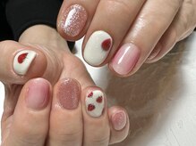 デューネイルスタジオ(dew nail studio)/いちごネイル