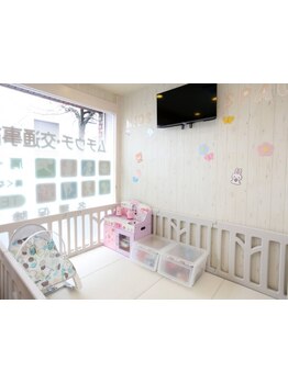 お子様同伴OKのサロン