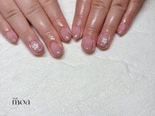 モア(moa)/桜　春ネイル　グラデ
