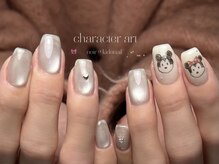 ノアール(noir)/トレンド/色鉛筆ネイルも^ - ^