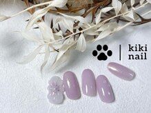 キキネイル 溝の口(kikinail)/7.8月定額B/お花ぷっくり