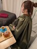 まつげパーマ+国産無農薬よもぎ蒸し30分