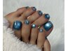 【Foot|新規】サンダル映え☆うる艶マグネットネイル♪◎他店オフ込¥7,600