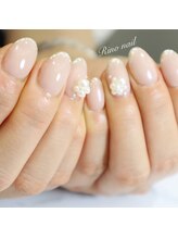 リノ ネイル(Rino nail)/パールビジューネイル