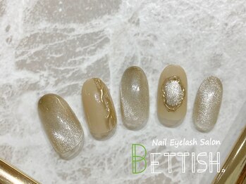 ネイルアイラッシュサロン ベティッシュ 桜木町店(Nail Eyelash Salon BETTISH)/スタイリッシュコースB☆