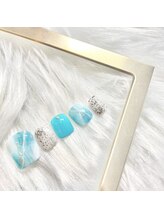 アンドラッシュネイル(&Lash nail)/フットネイル10本デザインコース