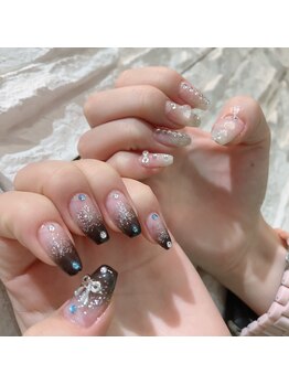 アシンメトリーネイル