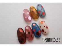 ペントハウス(Penthouse)/ハート埋め込み/ハートホロ