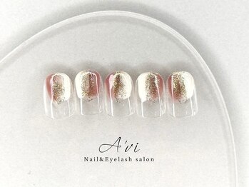 ネイルアンドアイラッシュ アヴィ(Nail and Eyelash A'vi)/ハンド定額デザイン ¥7600