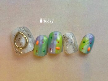 ネイルサロン トゥデイ 心斎橋店(Today)/Creative art ¥11100→ ¥7800