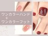 【新規限定】ハンド+フットワンカラー(オフ込)