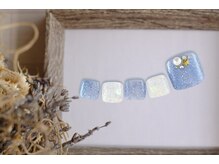 FAST NAIL 荻窪駅前店【パラジェル/ジェルネイル専門/定額/マグネット/フットネイル】/夏ネイル　ヤシの木　【10047】