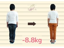 ソワン/50代女性/3ヶ月 -8.8kg