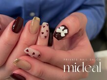 ミディール(mideal)/バレンタインネイルデザイン