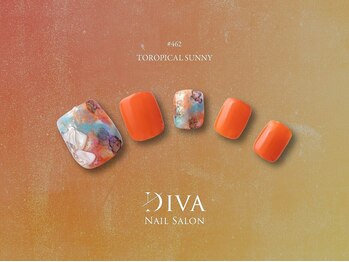 ネイルサロンディーバ 石橋店(Diva)/フットデザインセレクト