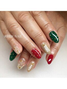 レッシュネイル サロンアンドスクール(RECH NAIL salon&school)/クリスマス