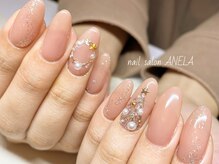 アネラ(ANELA)/クリスマスツリーネイル