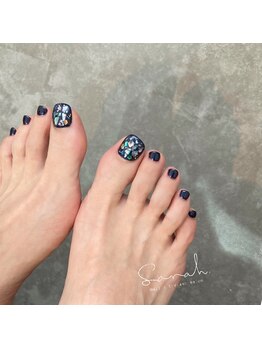 サラ(Sarah.)/定額フットネイル¥7300