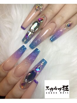 クロスネイル 渋谷店(CROSS nail)/スカルプ狂パウダーとエアー