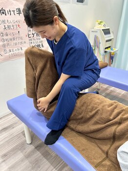 マーサ鍼灸接骨院 イオンタウン浜松葵院/施術風景【整体/浜松葵/静岡】