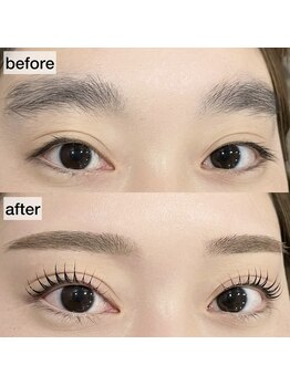 エモル(emol)/ヌヌラッシュリフト&眉毛wax