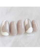 たゆ ネイル(たゆnail)/パラジェルグレージュネイル