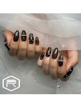 レディスペネイル ノウラ 名駅店(Redispe nail NouRa)/ブラックネイル