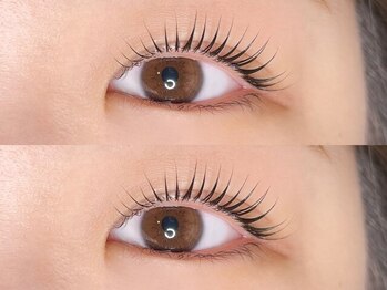 ディー ネイル アイラッシュ ヒサヤ(DEE nail×eyelash hisaya)の写真/自然だけど印象的な目元に。【パリジェンヌラッシュリフト¥4980/まつげパーマ(ケラチンTr付)¥4480】