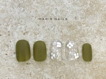 マリーネイルズ 横浜店(MARIE NAILS)/定額￥6,600 フラワー　0220a