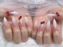 ピオミエルネイル 新宿(pio miel nail)/シンプルかわいいキャラネイル