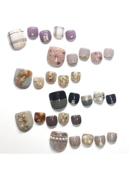 コチャメ ネイル アトリエ(Cochame nail atelier)/秋冬フットジェル