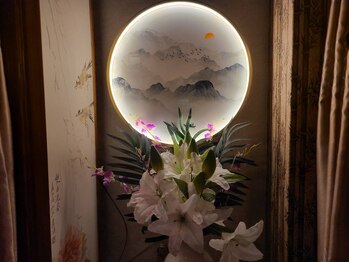 優姿/インテリアも中国テイストで統一