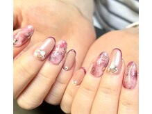 プールヴー☆オングル/秋ネイル