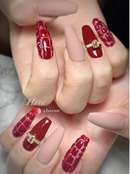 ア ラヴニール(a l'avenir)/レッドクロコネイル