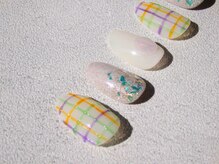 プレンティー 北千住西口店(plenty)/チェックネイル