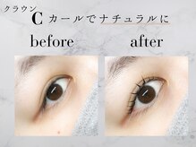 ルーム(room)/負担が少ないまつ毛パーマです♪