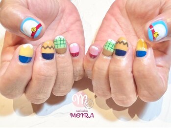 モイラ(MOIRA)の写真/【短いお爪専門ネイルサロン】短いお爪や小さいお爪に似合うアート多数♪こだわりの繊細アートもOK◎