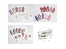 左上から トレンドコース/定番アートコース/シンプルコース