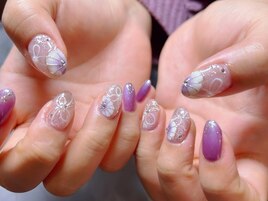 成人式ネイル