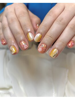 レプティーネイル(Les petite nail)/和柄ネイル