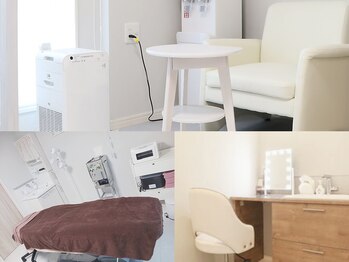 エアリー(Airy)の写真/初めての方大歓迎◎お顔そりデビューにぴったりのプライベートサロンで素肌が変わる体験を♪