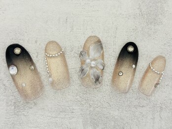 ネイルエイム(Nail eim)/立体フラワー★マグネット