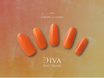 ネイルサロンディーバ 石橋店(Diva)/夏のワンカラー