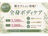 【新オプション】疲労撲滅☆全身ボディケア