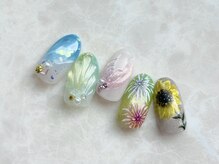 アプリコットネイル(apricot nail)の雰囲気(季節に合わせて定額サンプルをたくさんご用意しております♪)