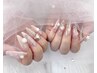 【Hand/ケア込】 ロングジェルチップ長さ出しワンカラー
